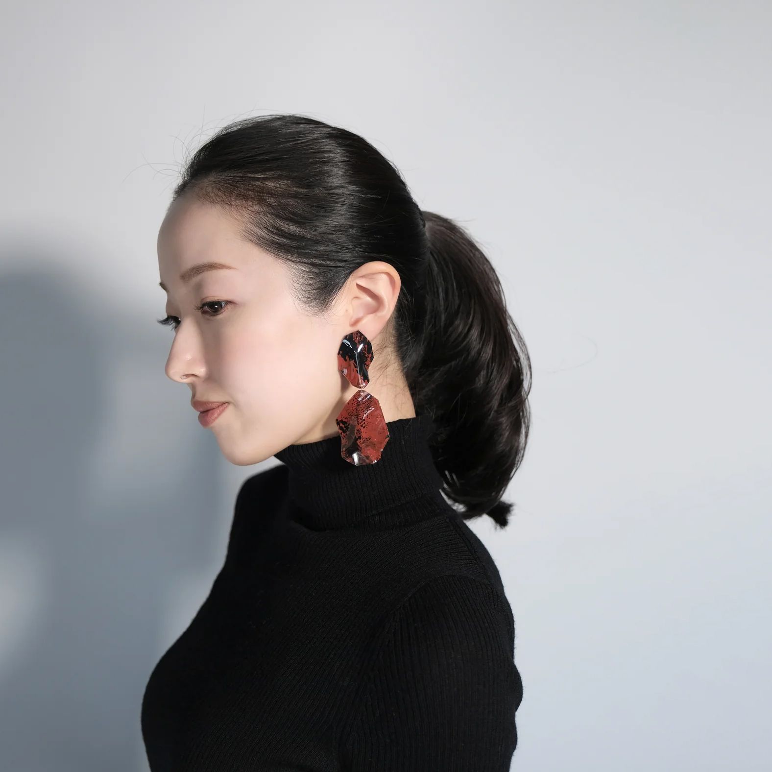 「Tortoiseshell2 Grande」イヤリング