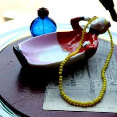 「70s カラフルカラービーズ」ネックレス チェコスロバキア
