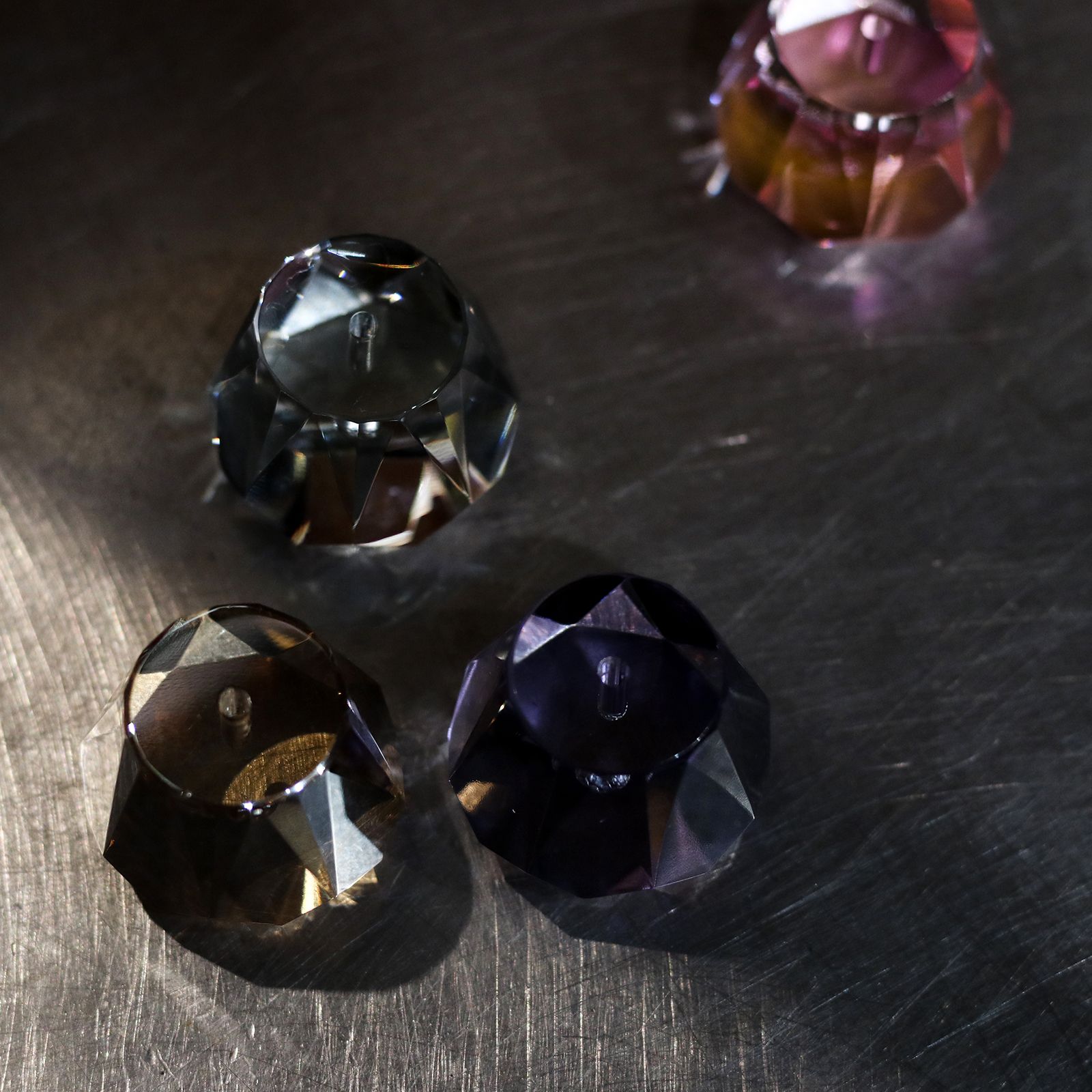 「CRYSTAL INCENSE HOLDER」Purple