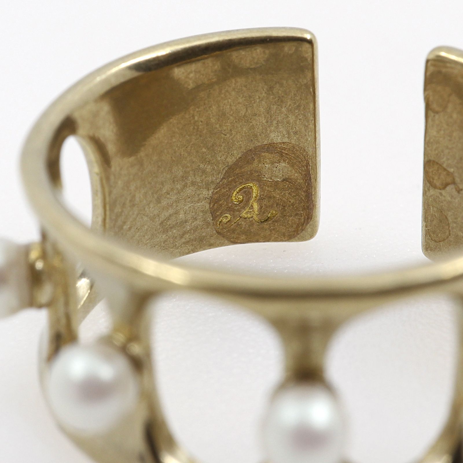 「poetry ring」リング ブラス