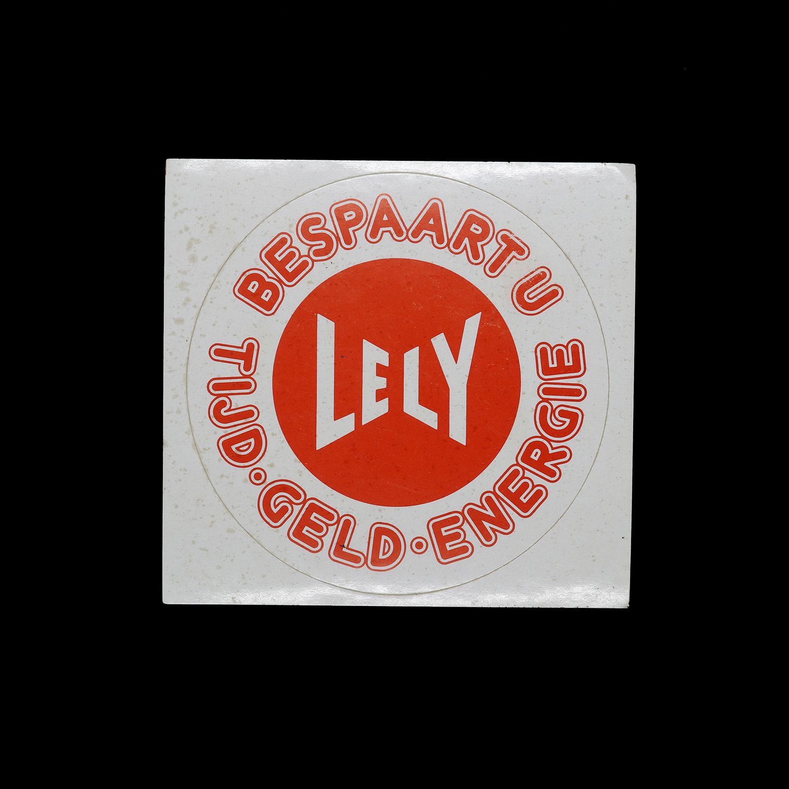 「LELY」ヴィンテージステッカー ヨーロッパ