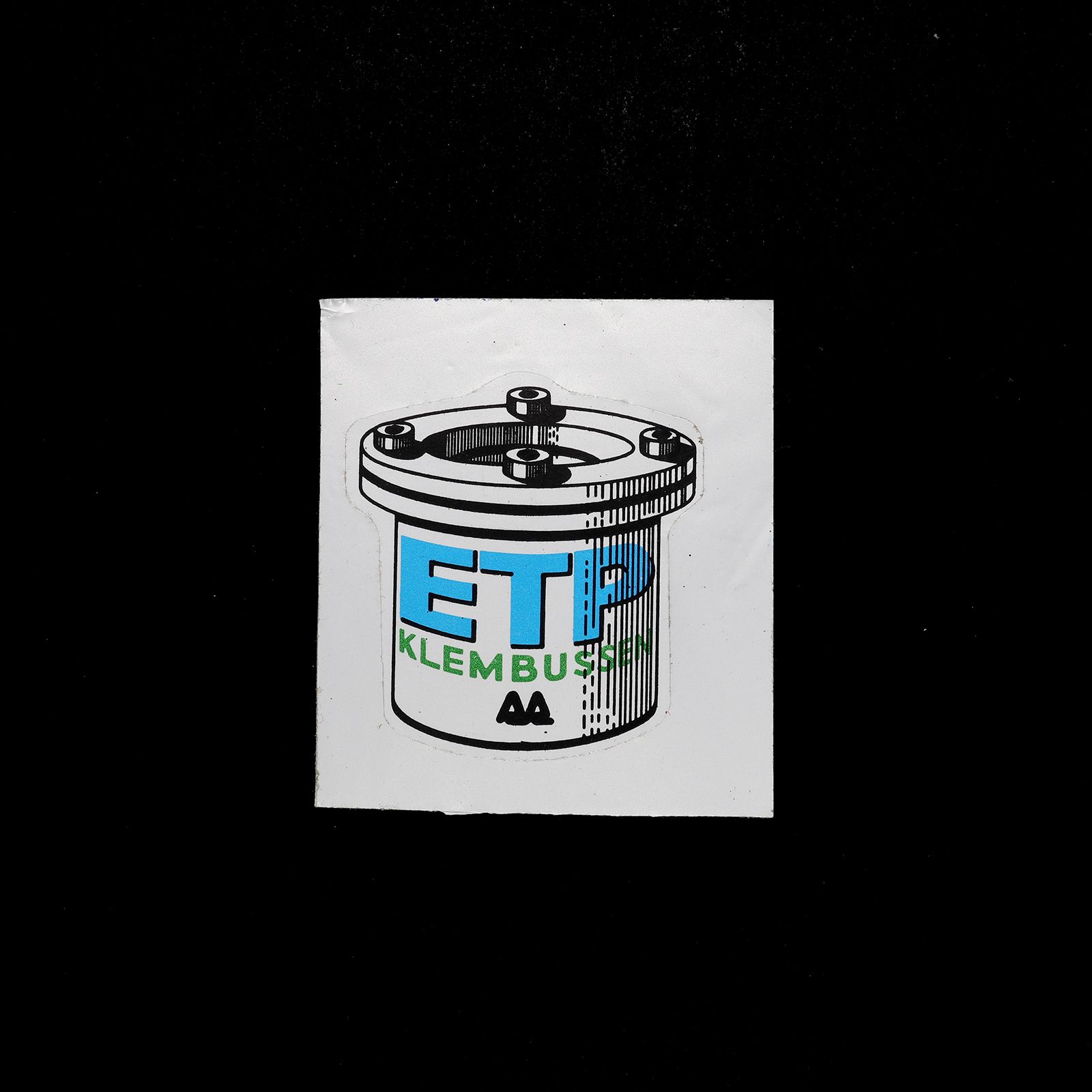 「ETP KLEM BUSSEN」ヴィンテージステッカー ヨーロッパ