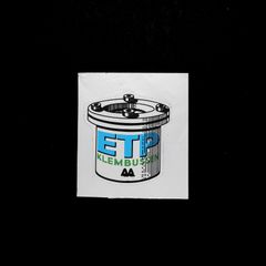 「ETP KLEM BUSSEN」ヴィンテージステッカー ヨーロッパ