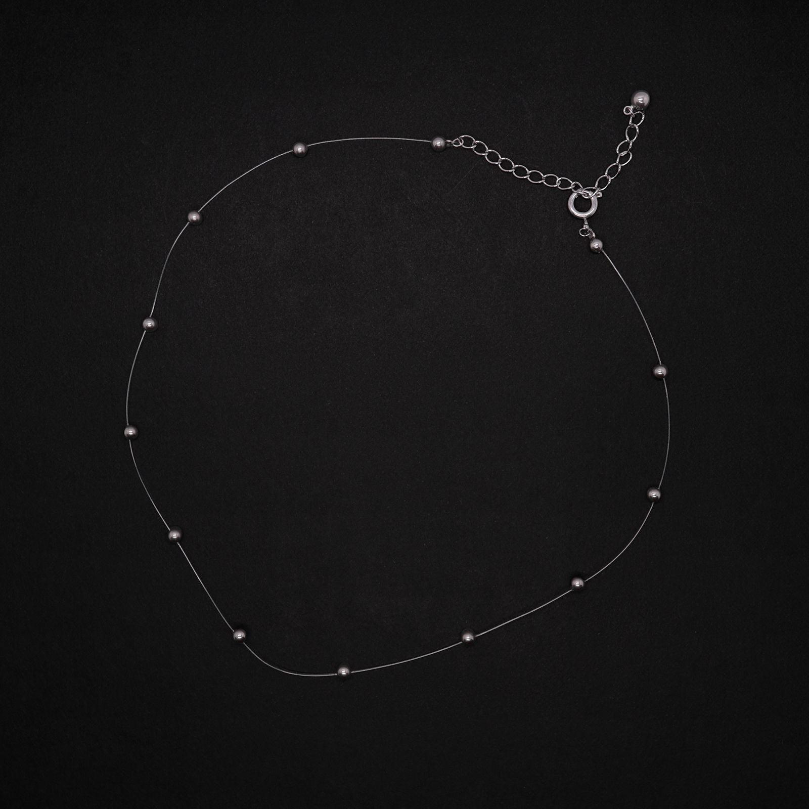 「point nacklace hypoallergenic」ネックレス ステンレスバージョン