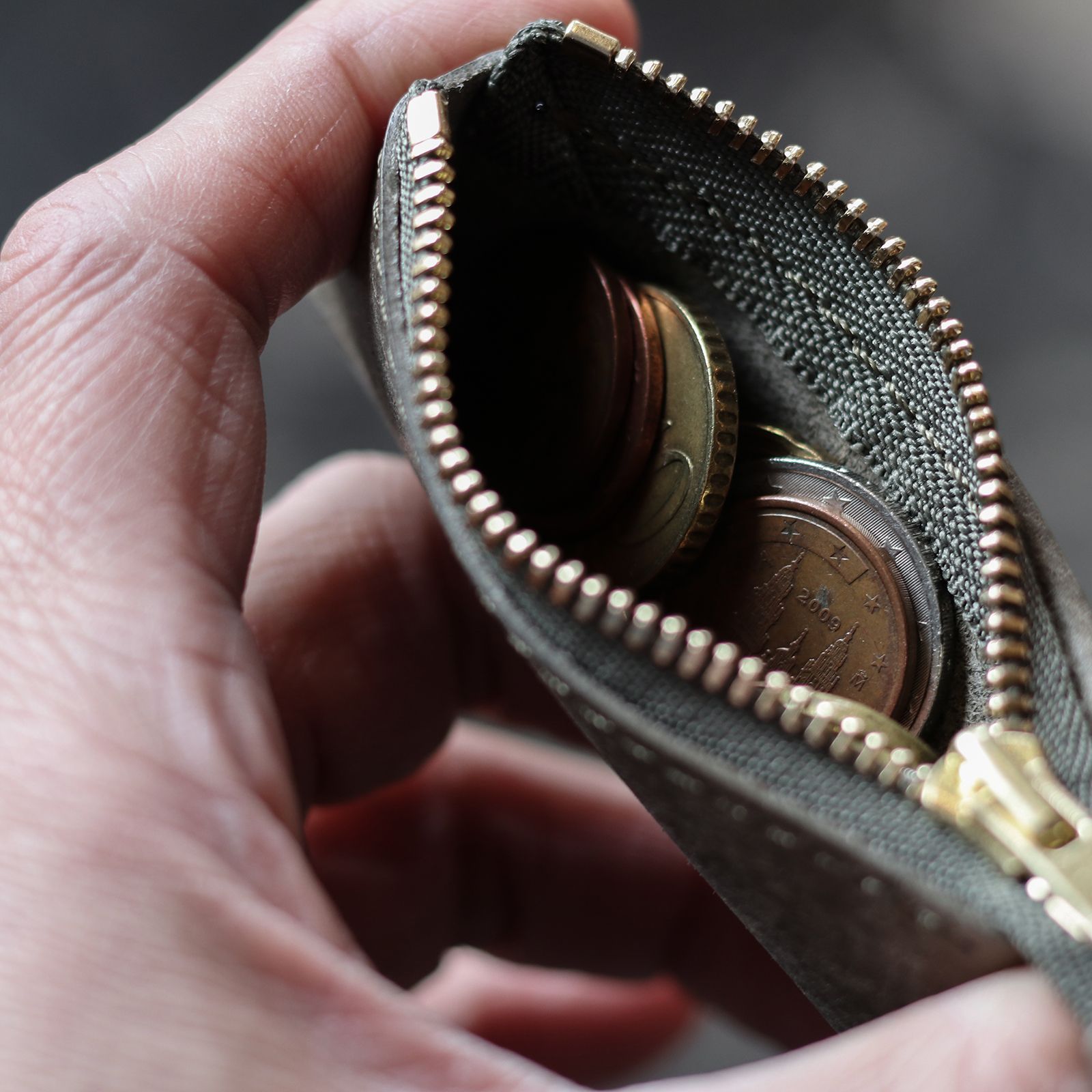 「Charin Pueblo」コインケース petrolio