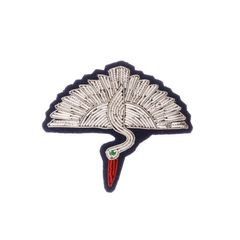 「Cigogne」ブローチ