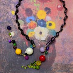 「Fleurs au vase 花瓶の花」ネックレス