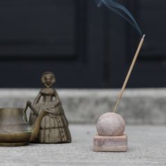 STONE INCENSE HOLDER Sandstone Marble