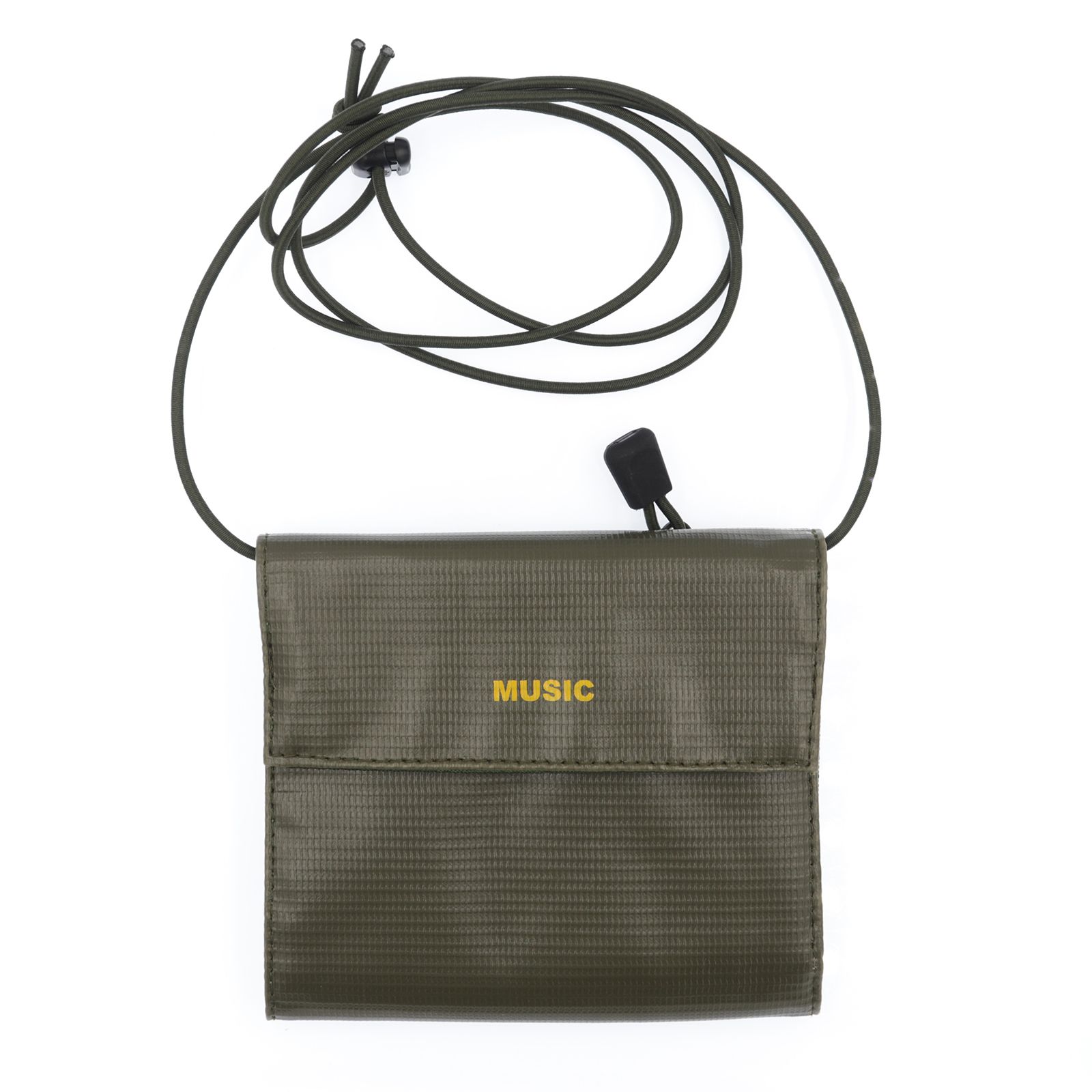「MUSI Wallet」ショルダーウォレットL オリーブ