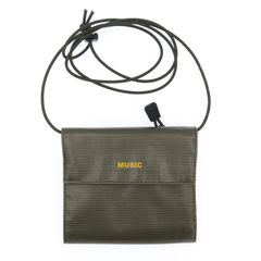 「MUSI Wallet」ショルダーウォレットL オリーブ