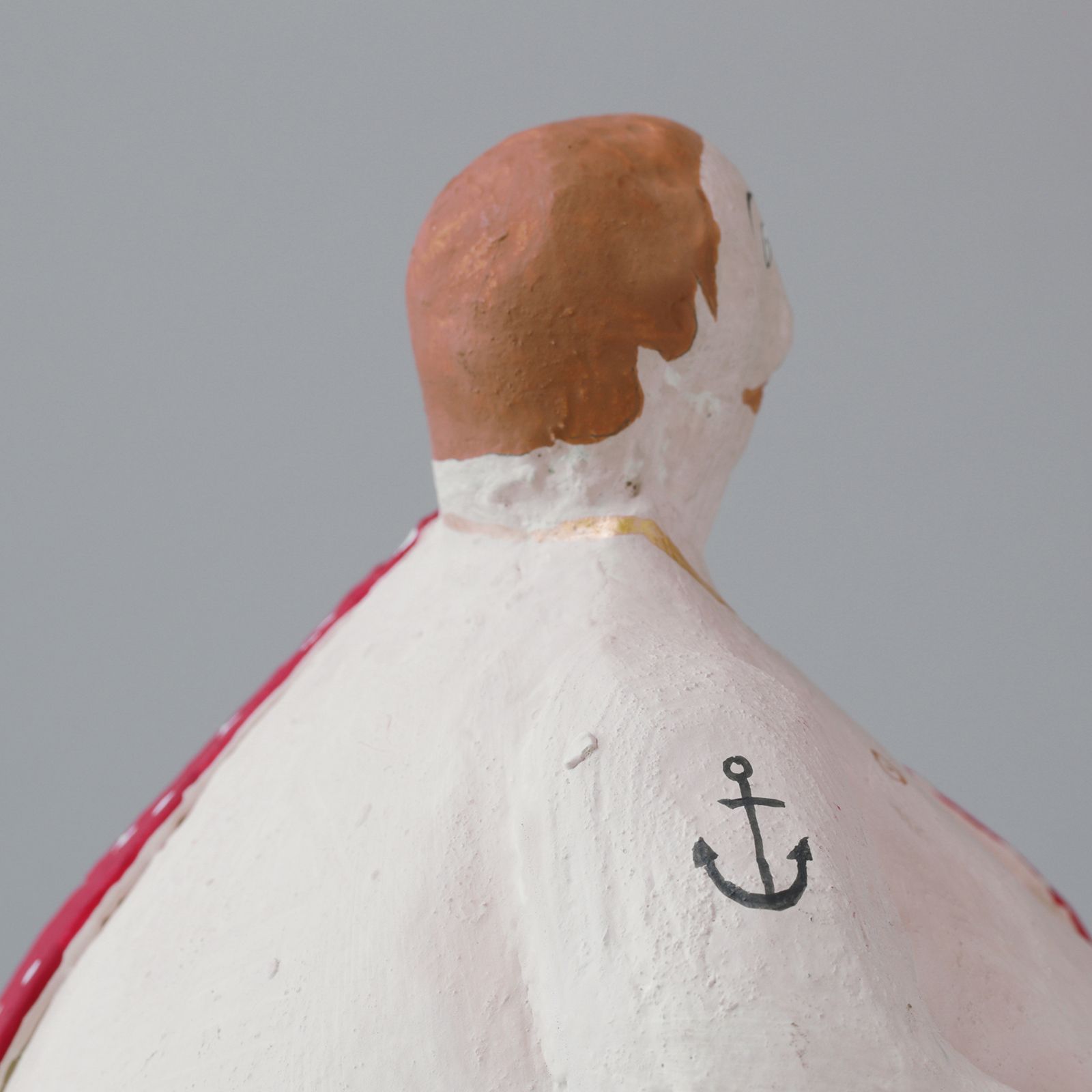 PAPIER MACHE MOUSIEUR MOUSTACHE 【BATELA】