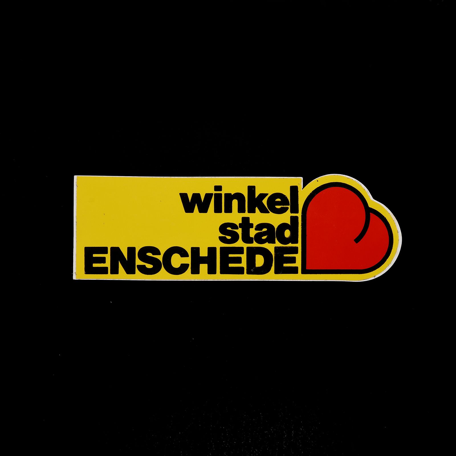 「winkle stad ENSCHEDE」ヴィンテージステッカー ヨーロッパ
