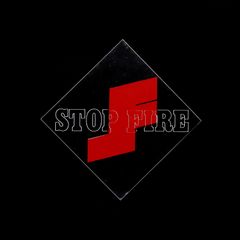 「STOP FIRE」ヴィンテージステッカー ヨーロッパ