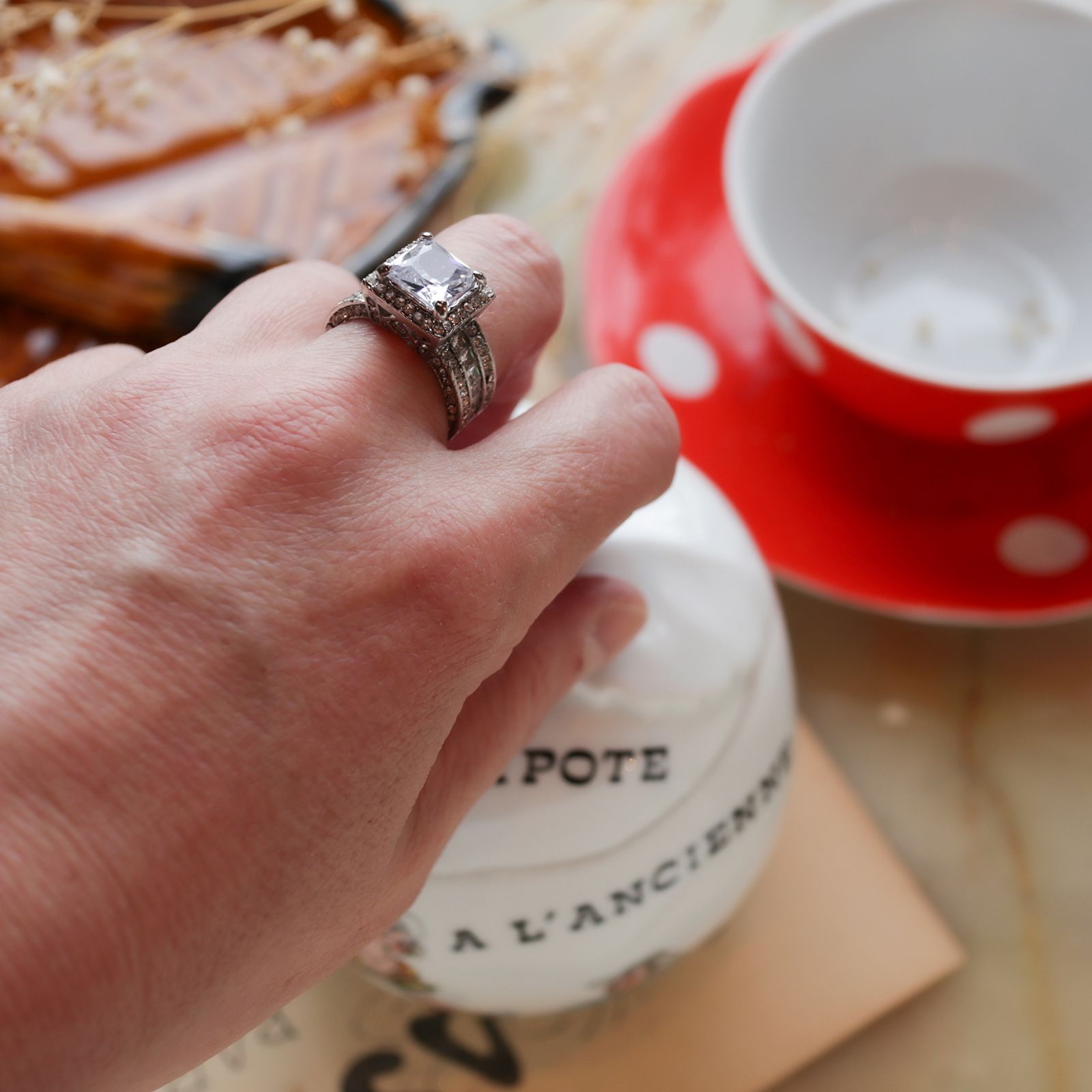 「アイスストーン」デッドストックリング イギリス