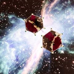 「TRIBO Hexagon」イヤリング【La cosmologie de sachikoism】