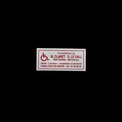 「PHARMACIE M.CLANET G.LEGALL」ヴィンテージステッカー ヨーロッパ