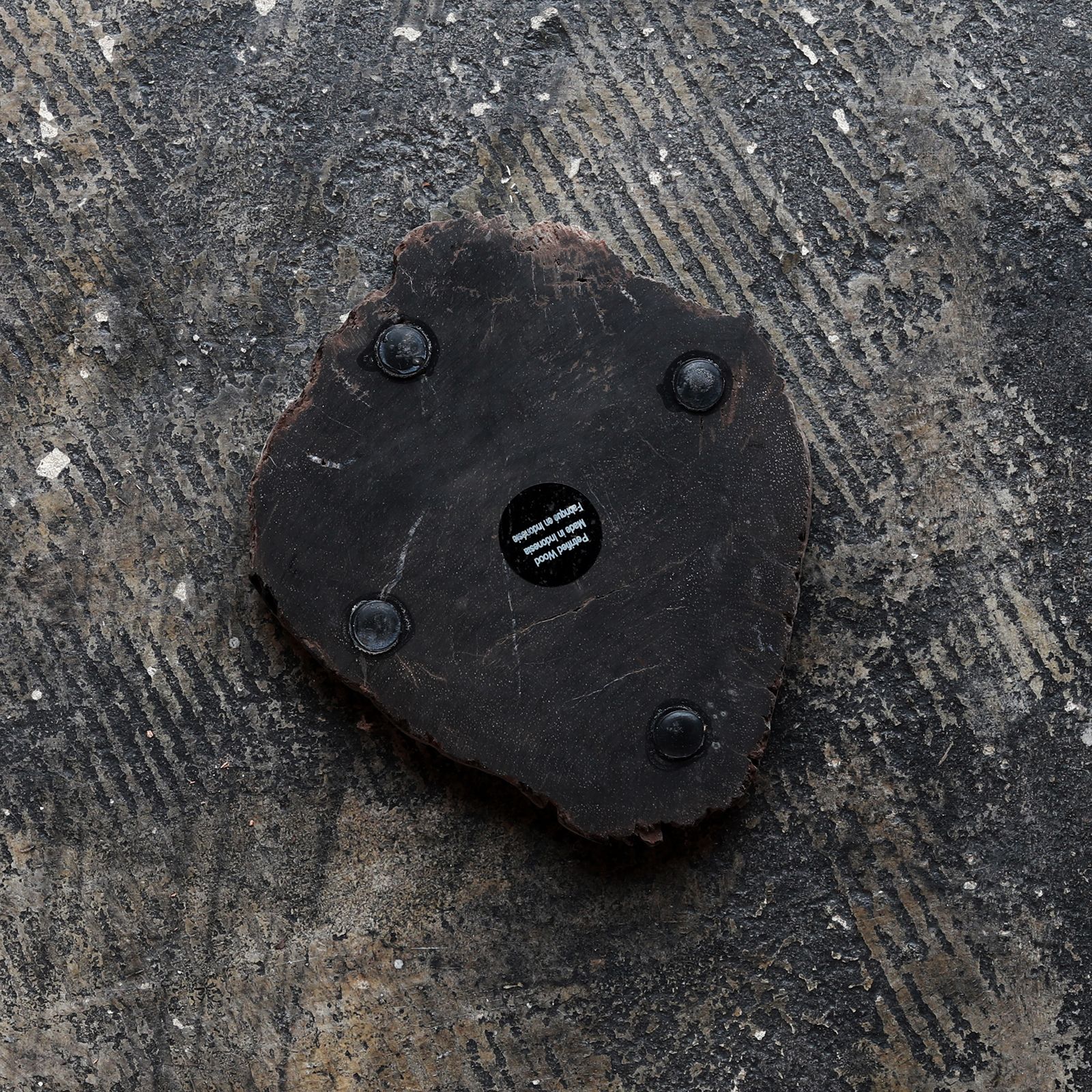 「WOOD COASTER」コースター ブラック