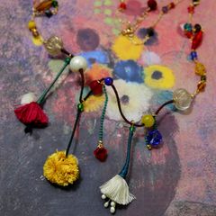 「Fleurs au vase 花瓶の花」ネックレス