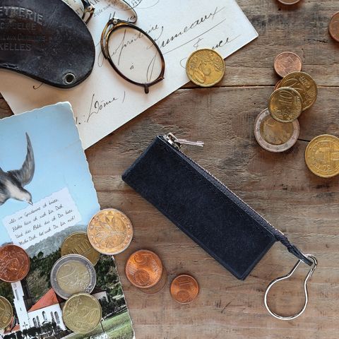 「Charin Pueblo」コインケース navy