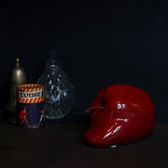 「ROBBEN DEEP APPLE」溶けたリンゴのオブジェ