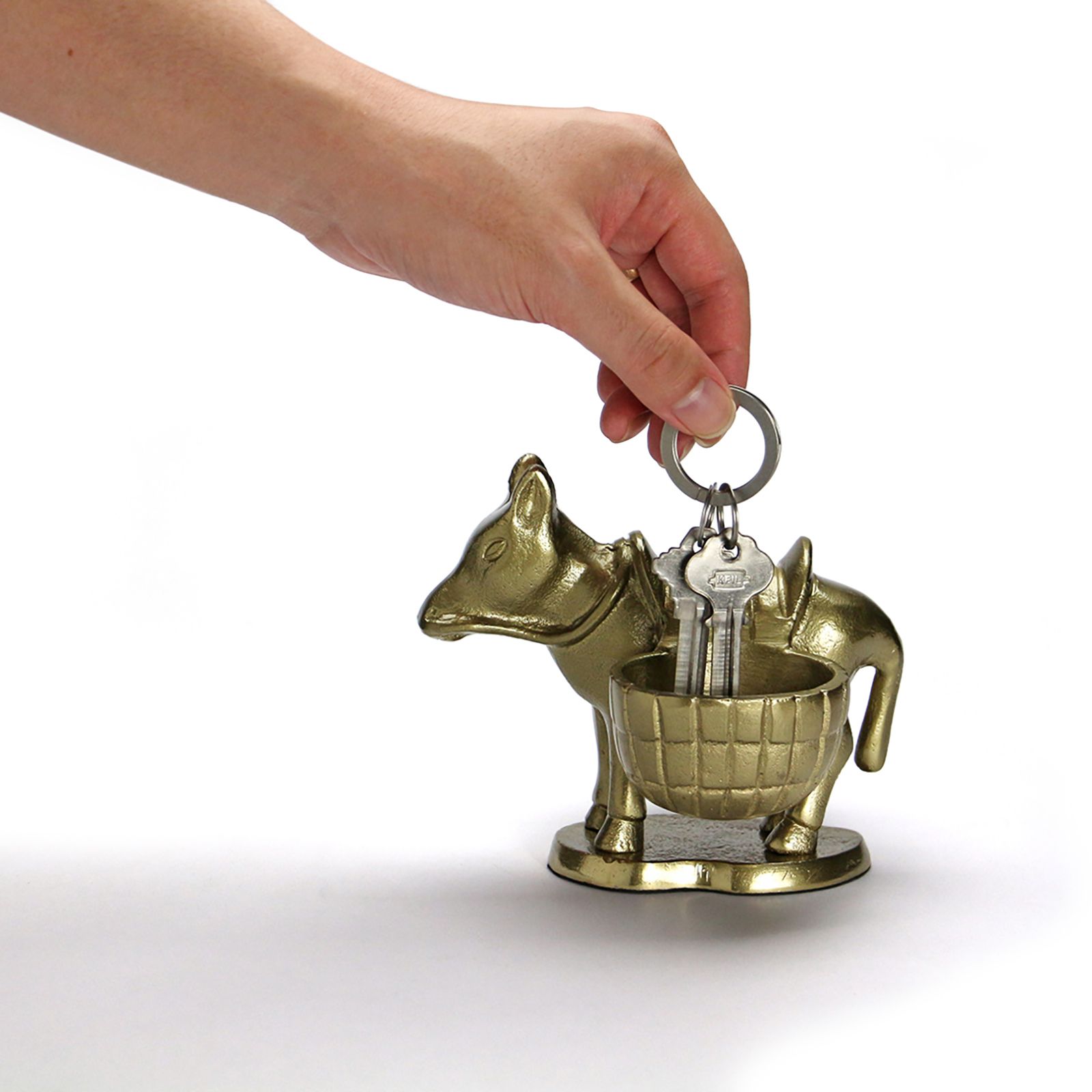 「Donkey And Basket」Gold