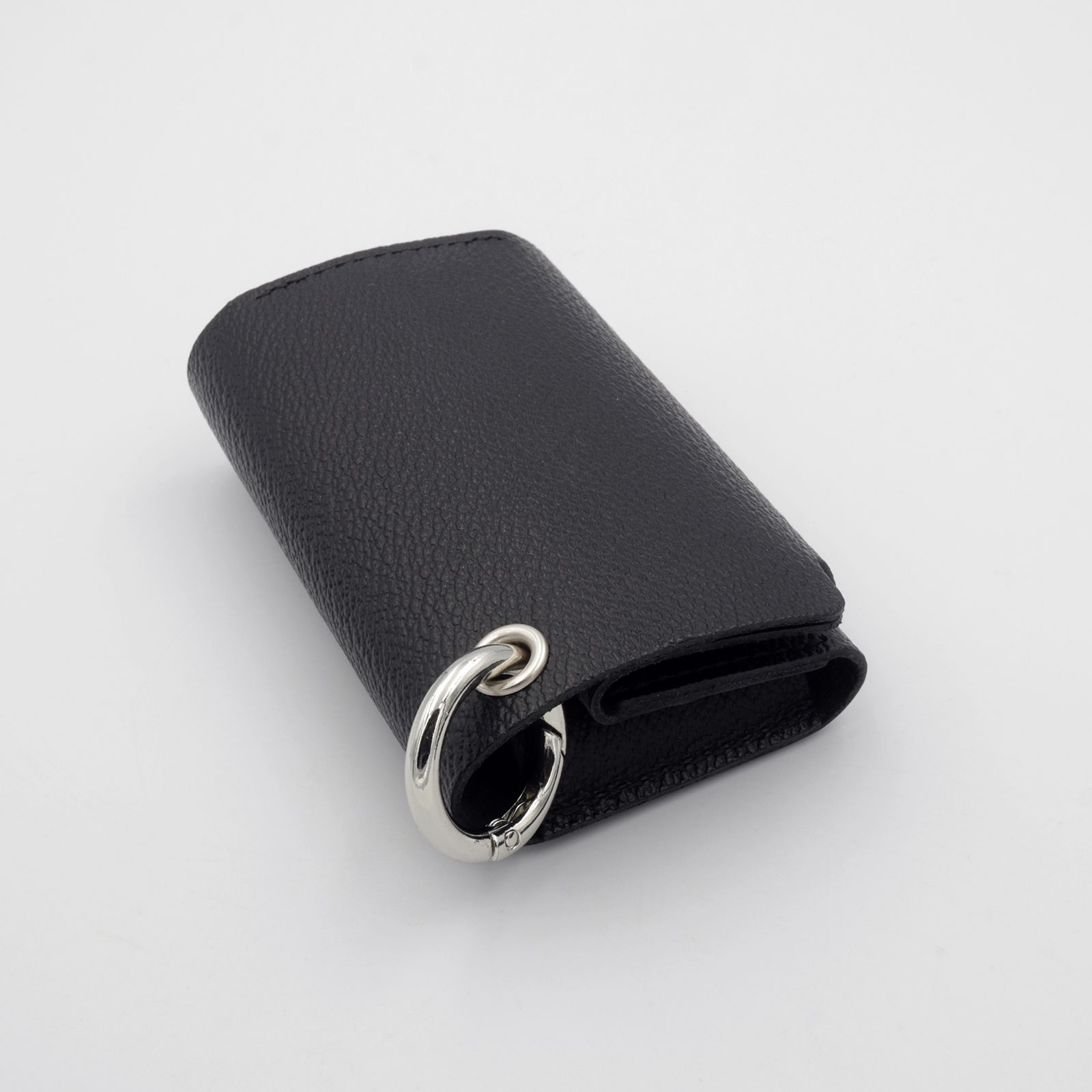 「単純化」三つ折り財布 ブラック