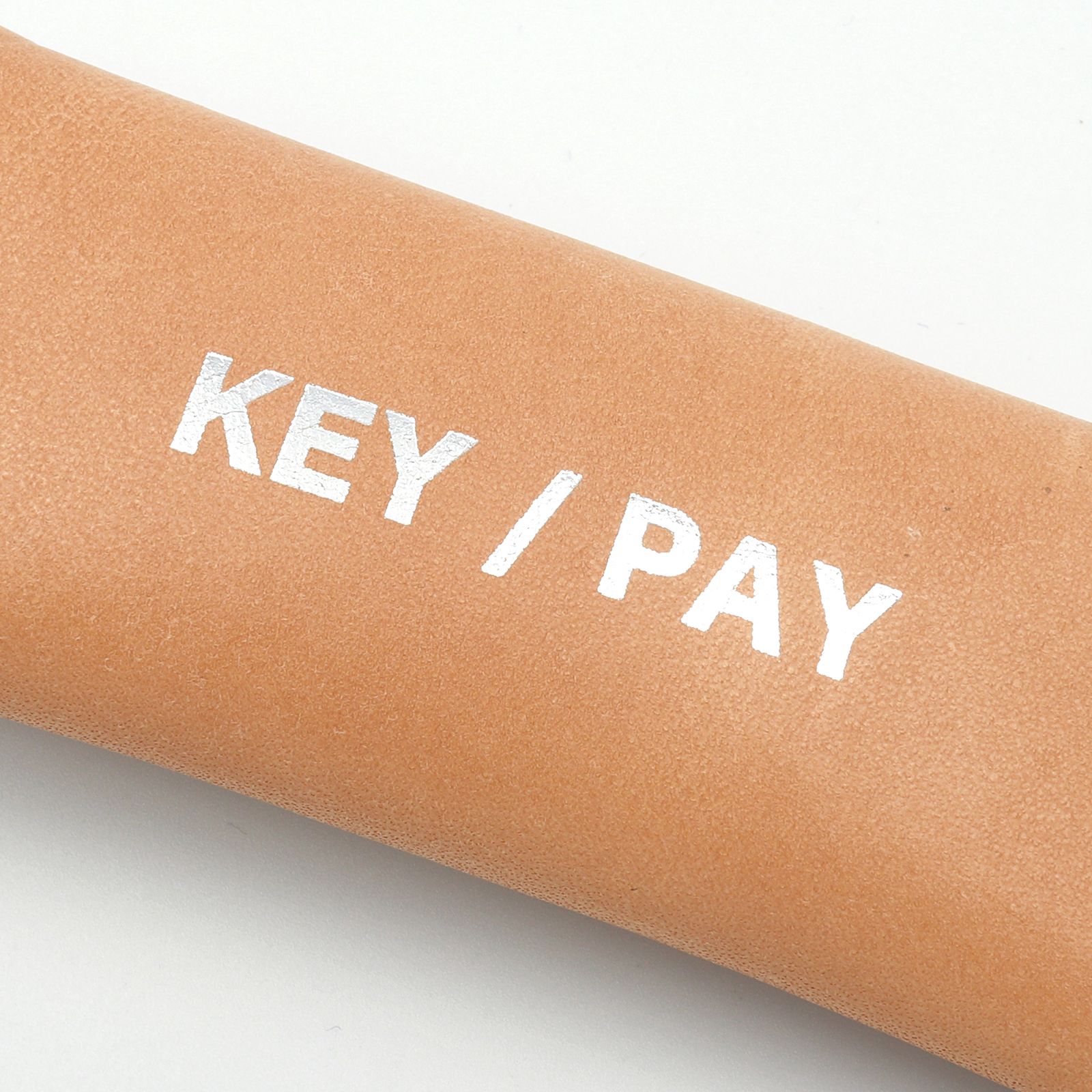 「KEY/PAY」キー＆コインケース ナチュラル