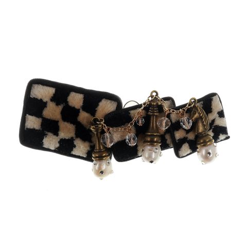 「chess」バレッタ【CASINO de sachikosim】
