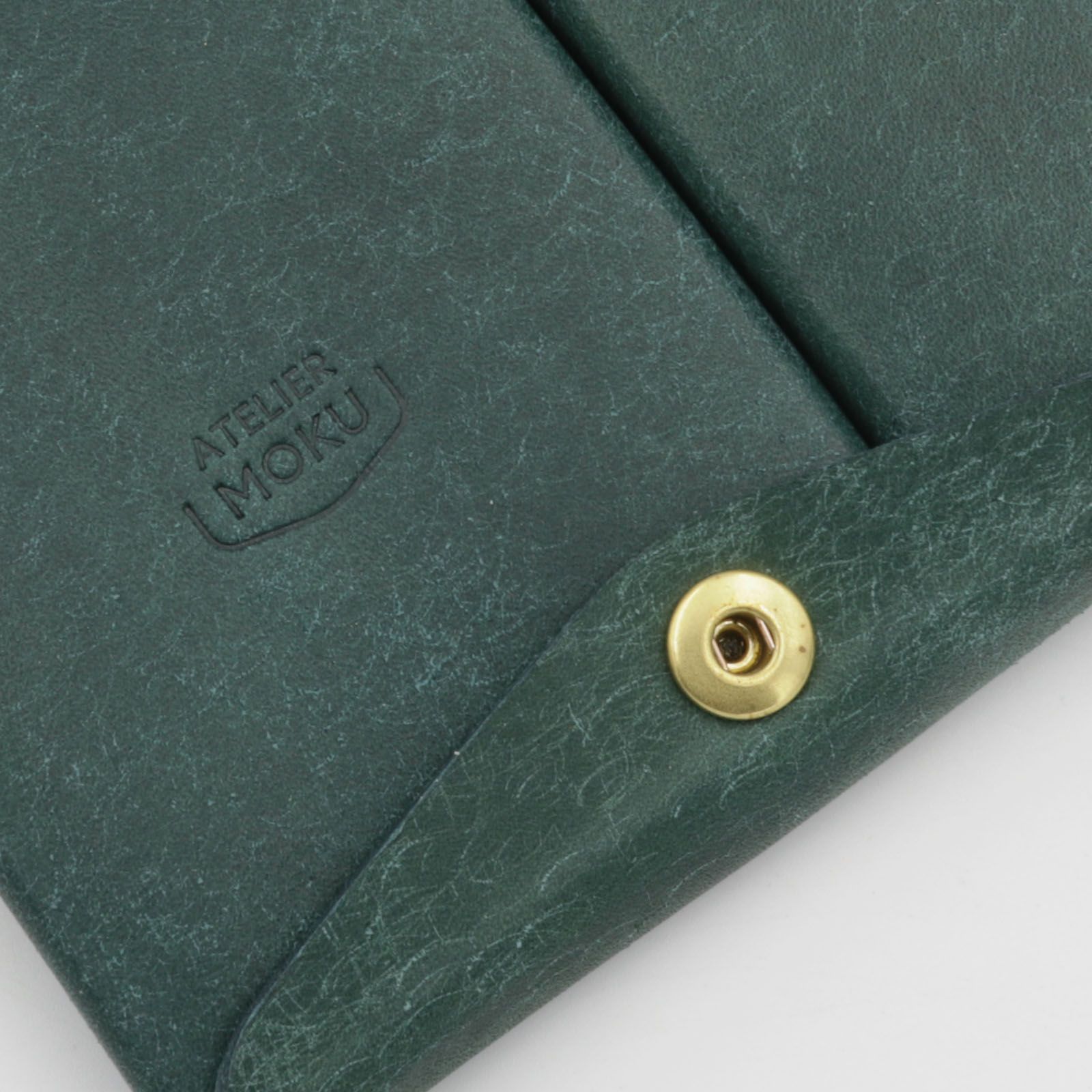 「小さく薄い財布SAKU ver.3 Pueblo プエブロ」ペトロリオ