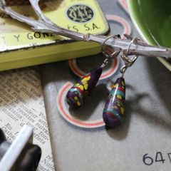 「グラフィティドロップ」ピアス フランス