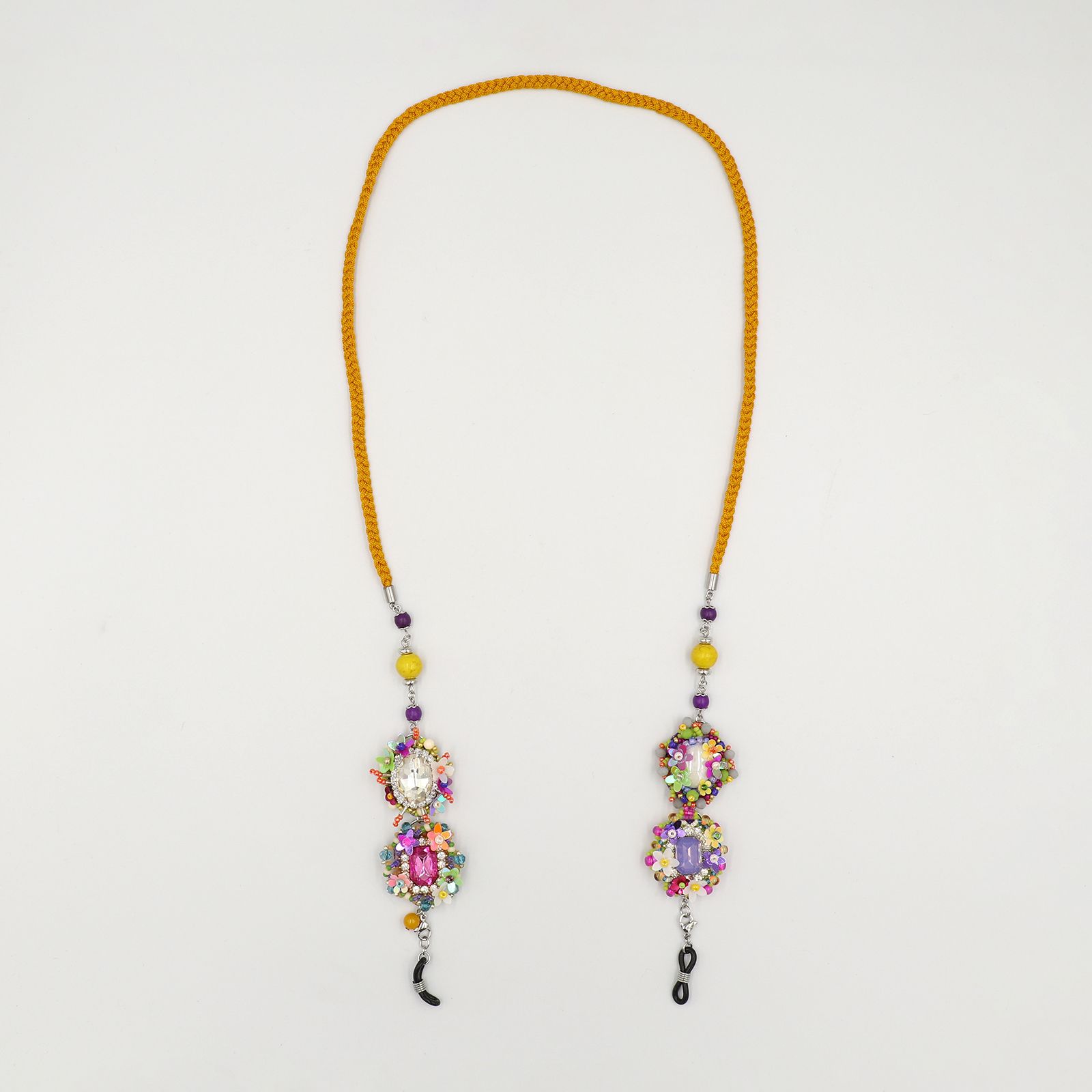 「tresor BIJOUX FLEUR」グラスチェーン/ネックレス