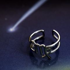 「horoscope ring Virgo」リング おとめ座 シルバー