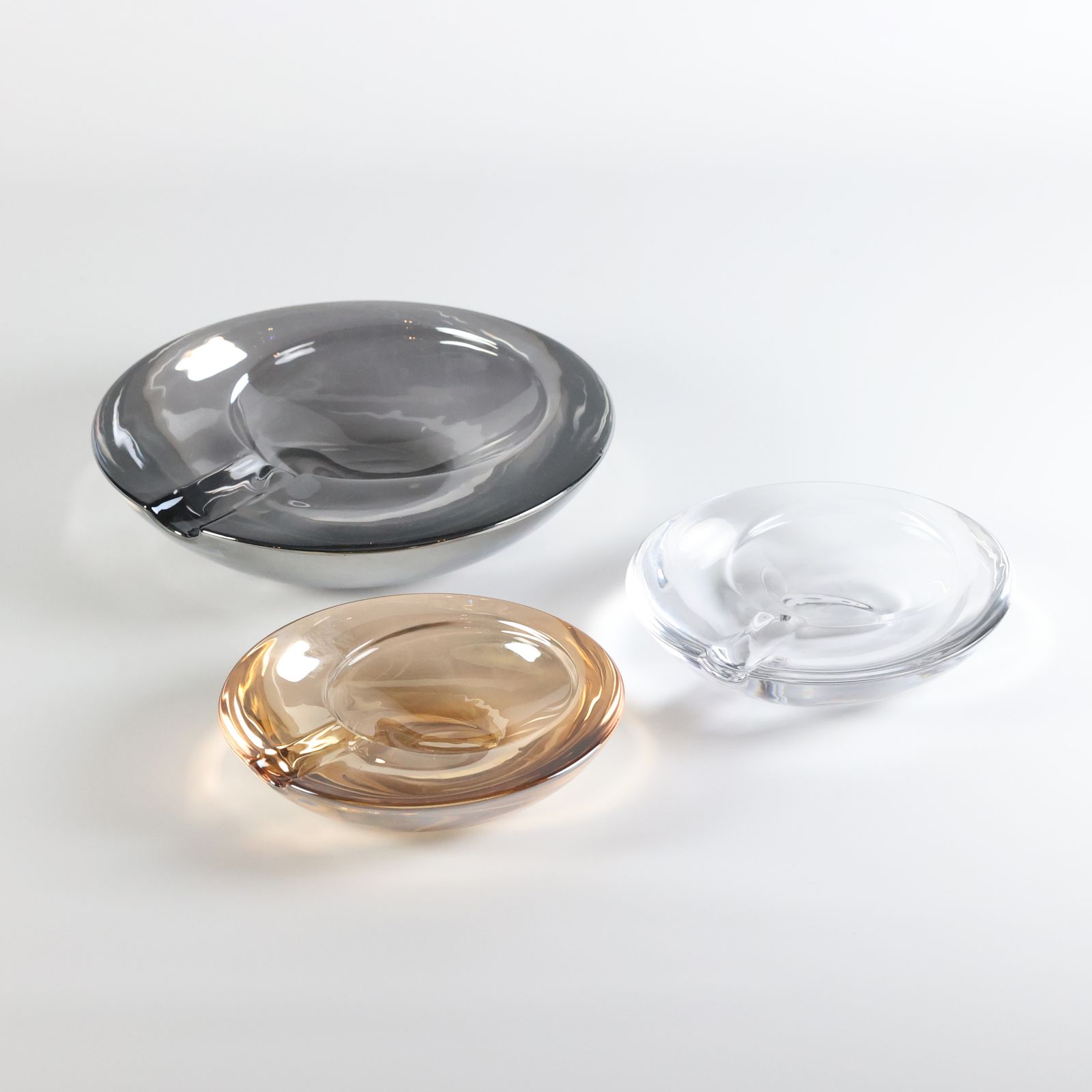 「GLASS ASHTRAY Large」クリア