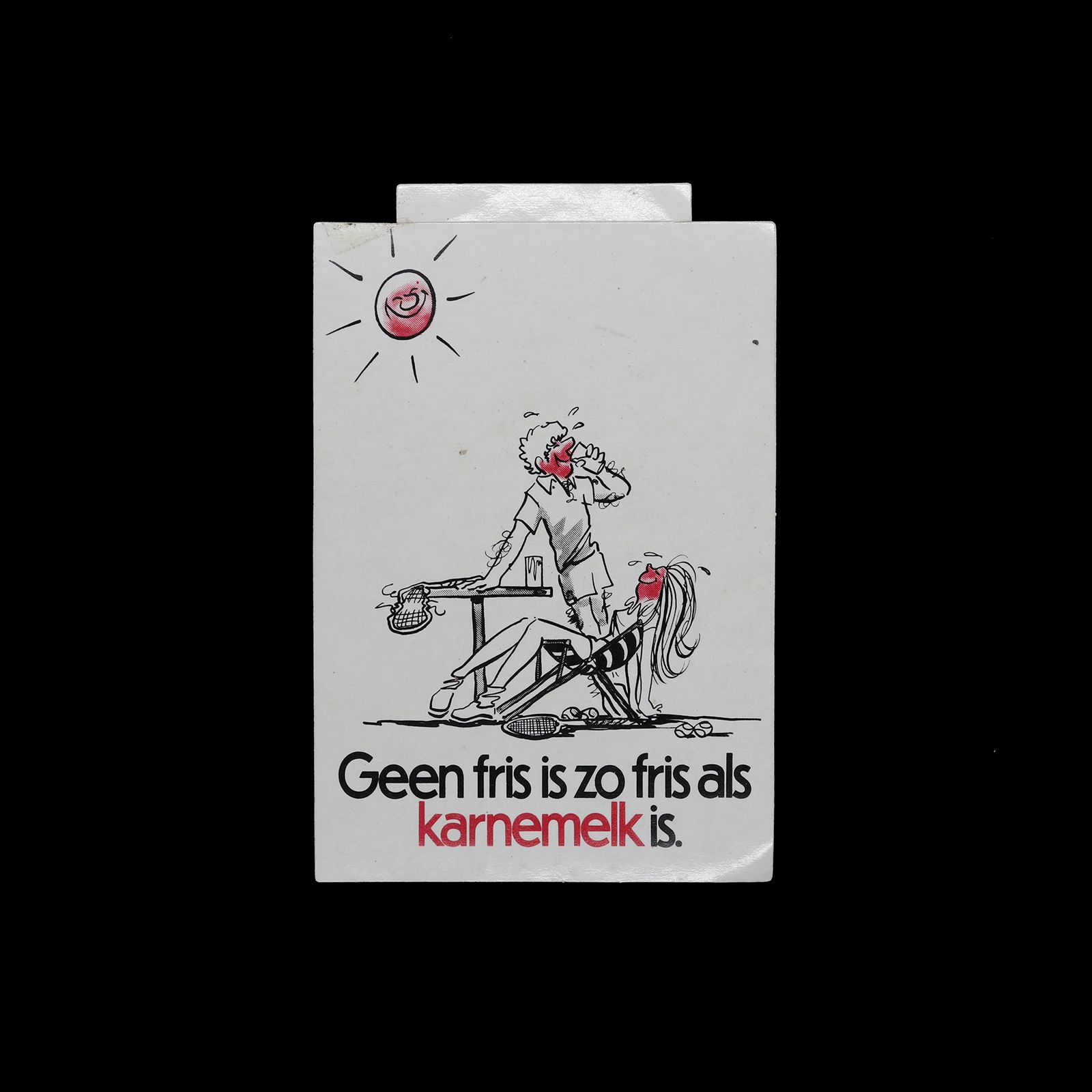 「karnemelk」ヴィンテージステッカー ヨーロッパ