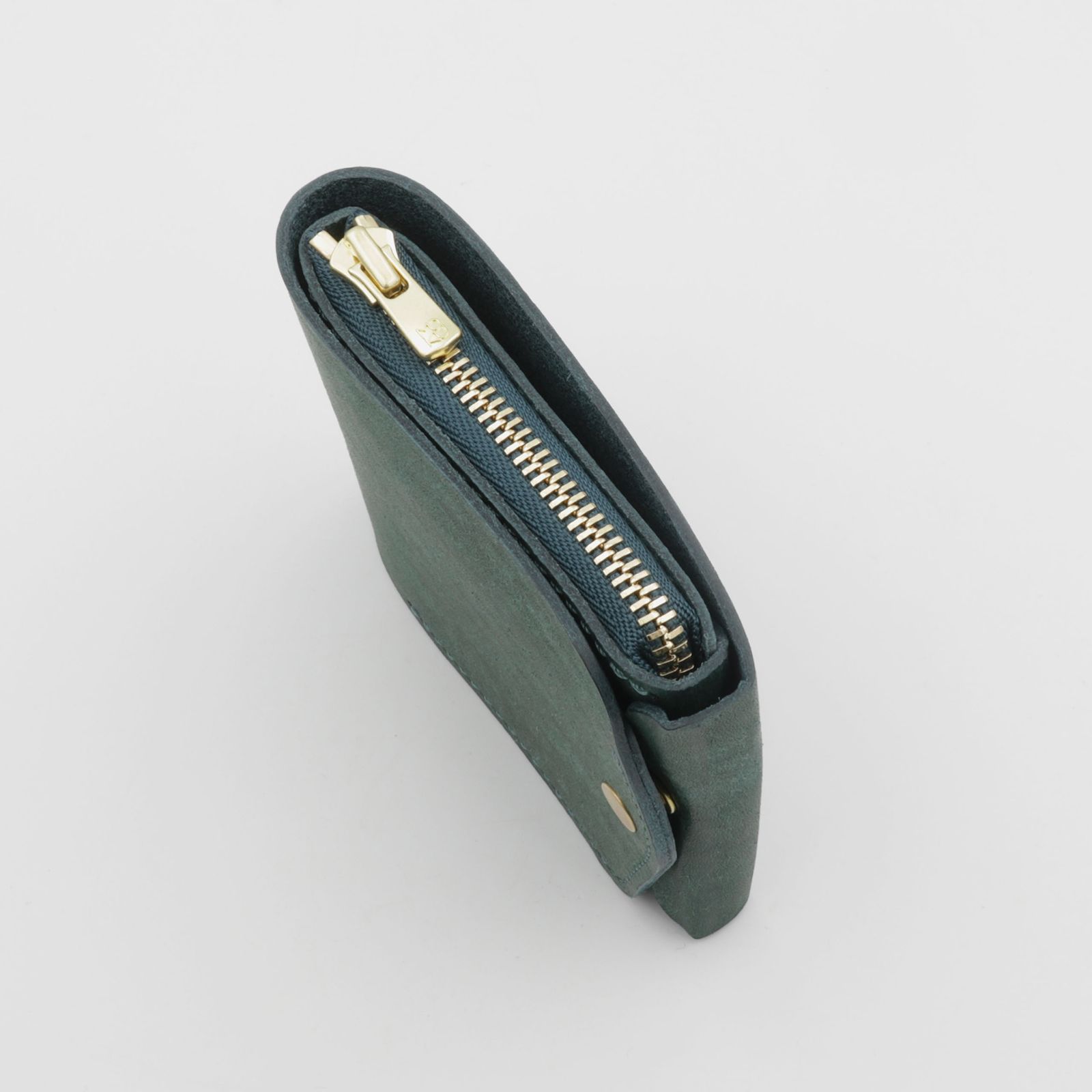 「小さく薄い財布SAKU ver.3 Pueblo プエブロ」ペトロリオ