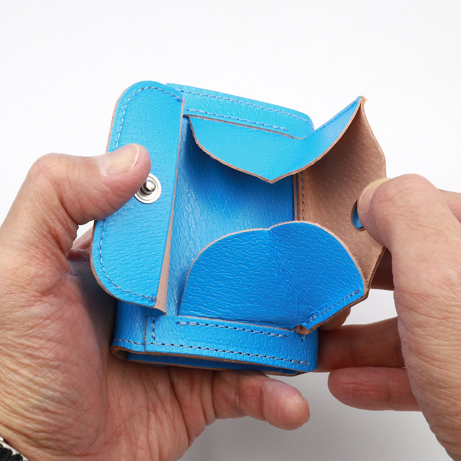 「Neon Compact Wallet」ミニウォレット オレンジ