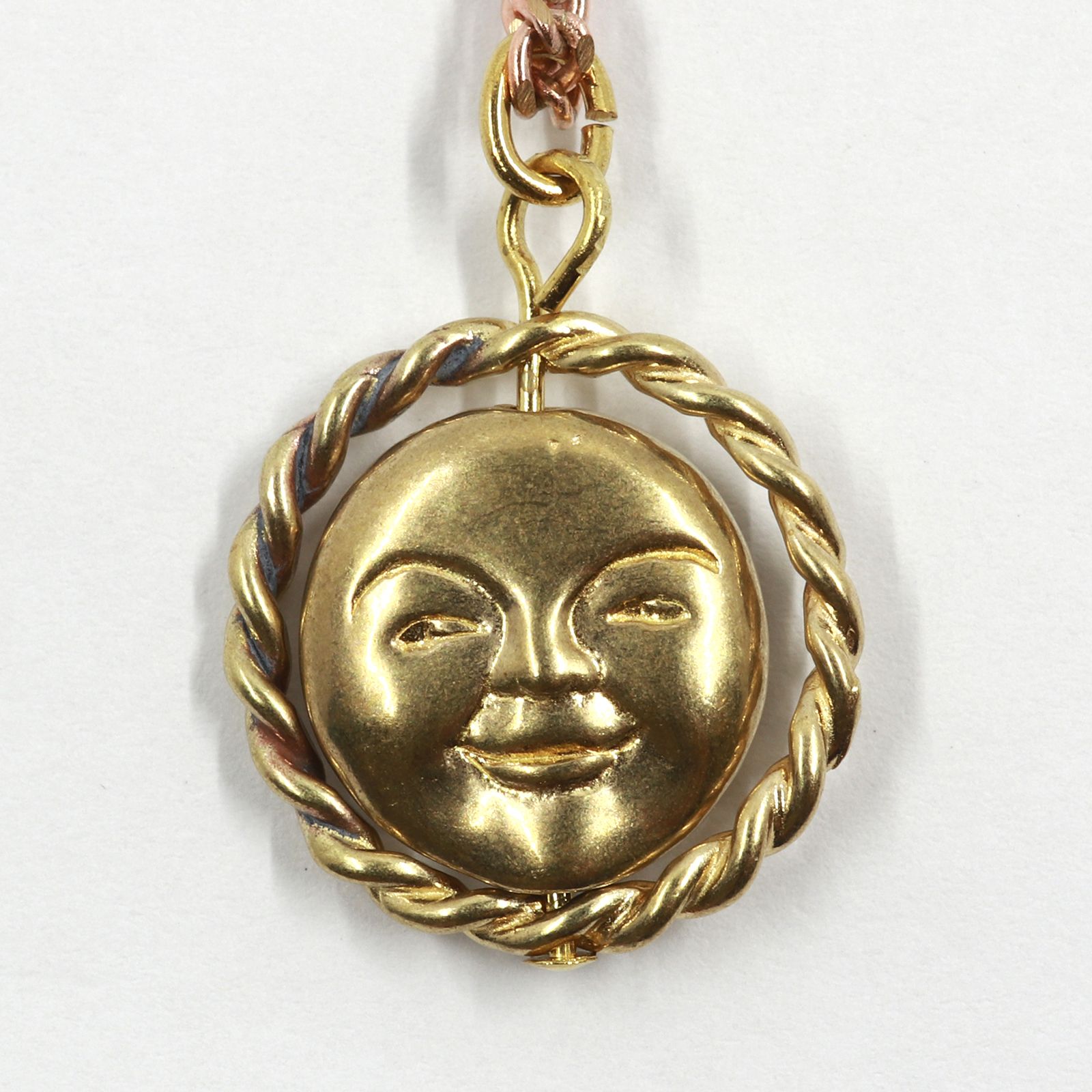 「lunar phase necklace」ネックレス