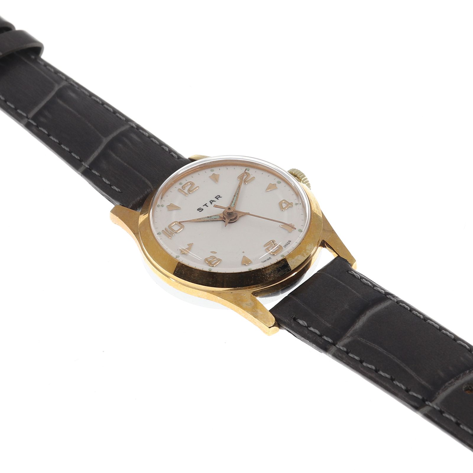 「STAR」watch デッドストック1950s 手巻き スイス メンズ