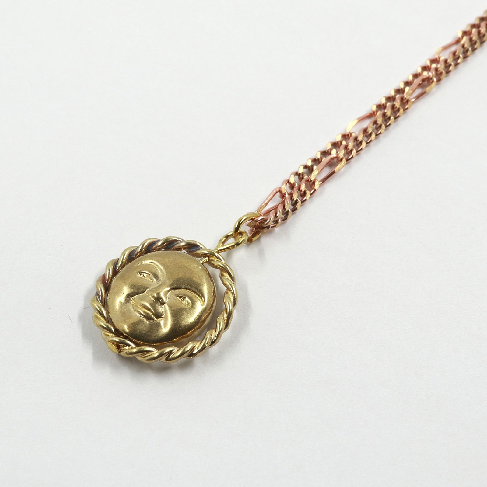 「lunar phase necklace」ネックレス