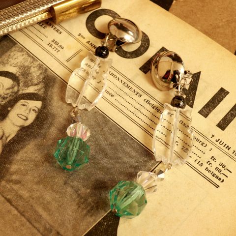 「クリアシュエット」イヤリング フランス