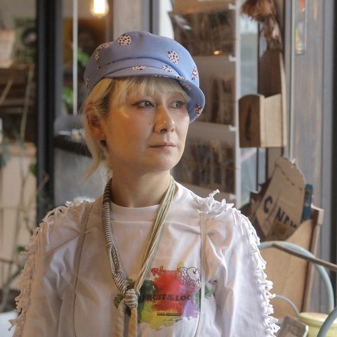 【送料無料対象外】レディバグプリントキャップ ゼニスブルー