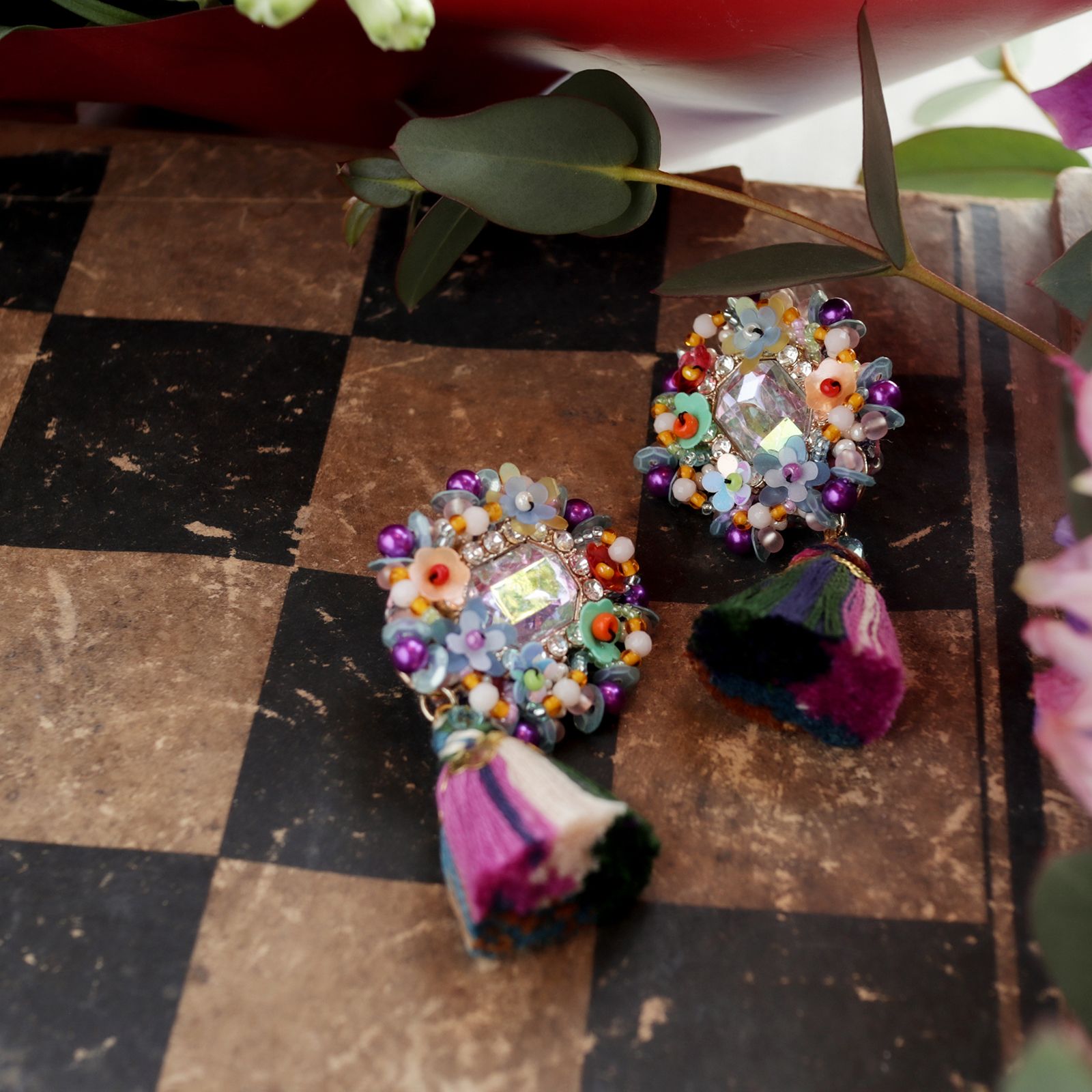 「Le conte de Pamellah Bijoux」イヤリング