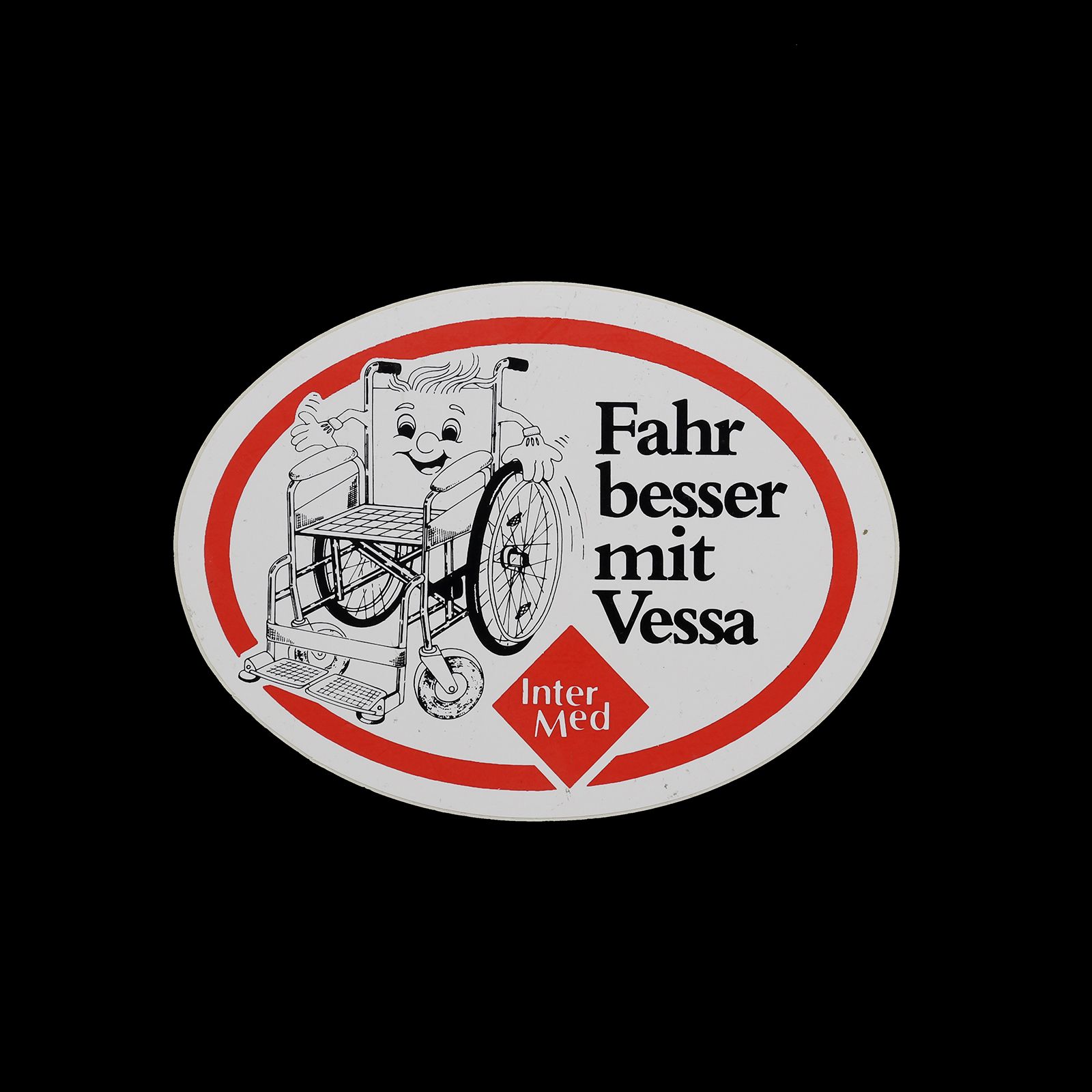 「Inter Med」ヴィンテージステッカー ヨーロッパ