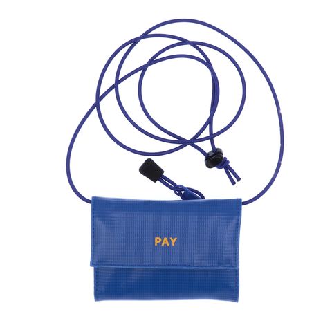 「Tarpolin Coin Catcher」ショルダーウォレットS ブルー