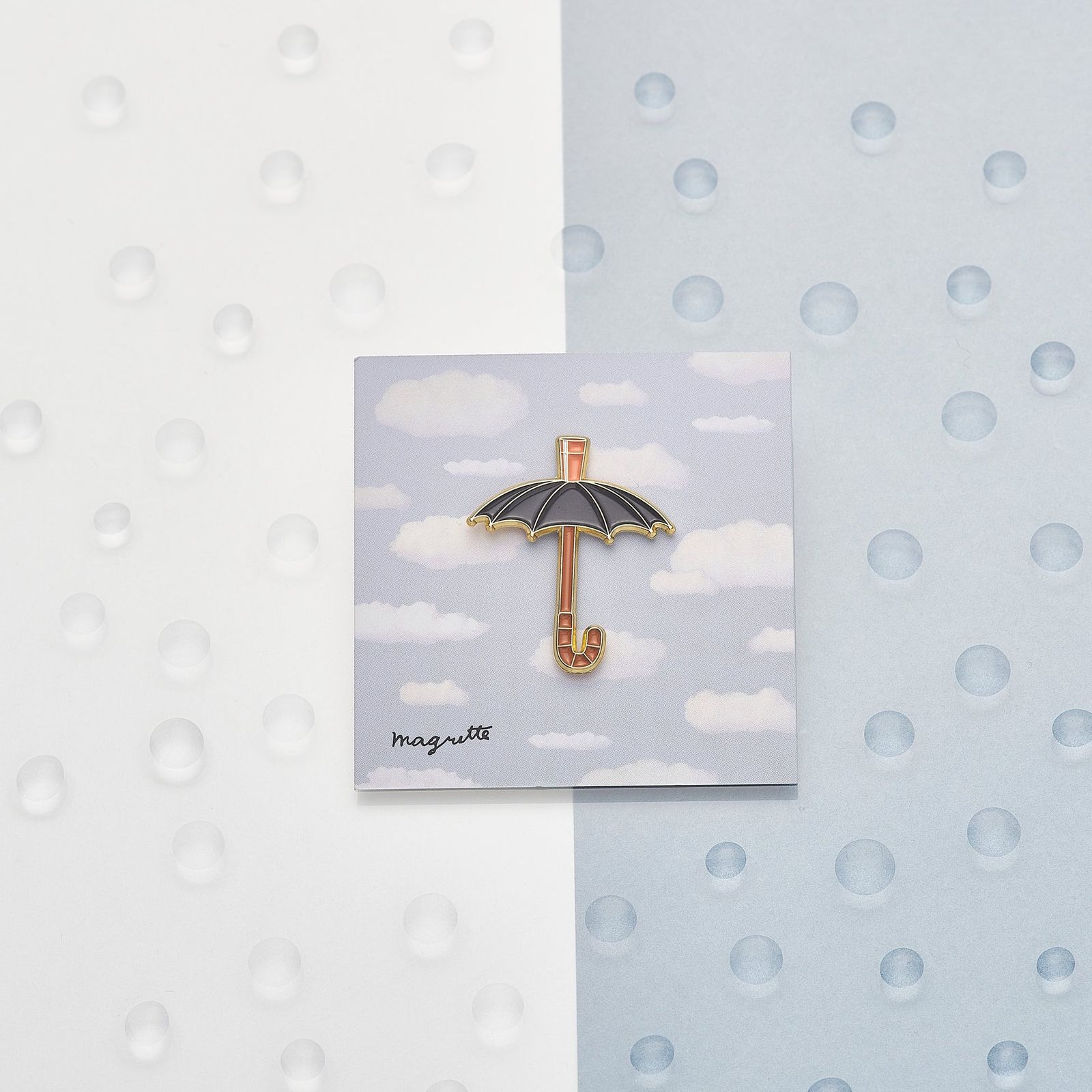 「Umbrella」ピンズ ルネ・マグリット