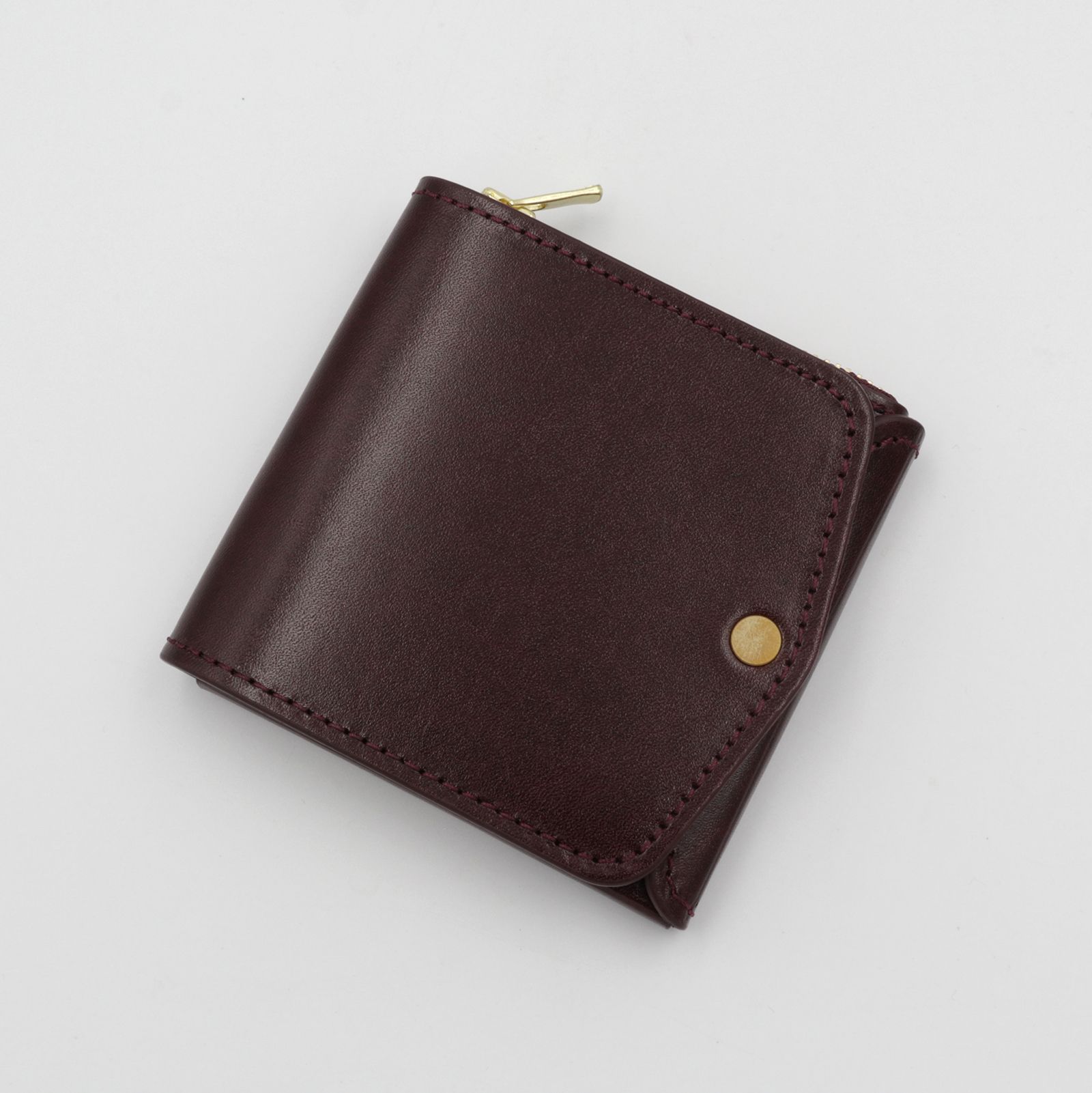 「小さく薄い財布SAKU ver.3 Plus Rugato」wine
