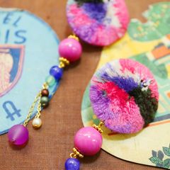 「TRIBO Beads」イヤリング