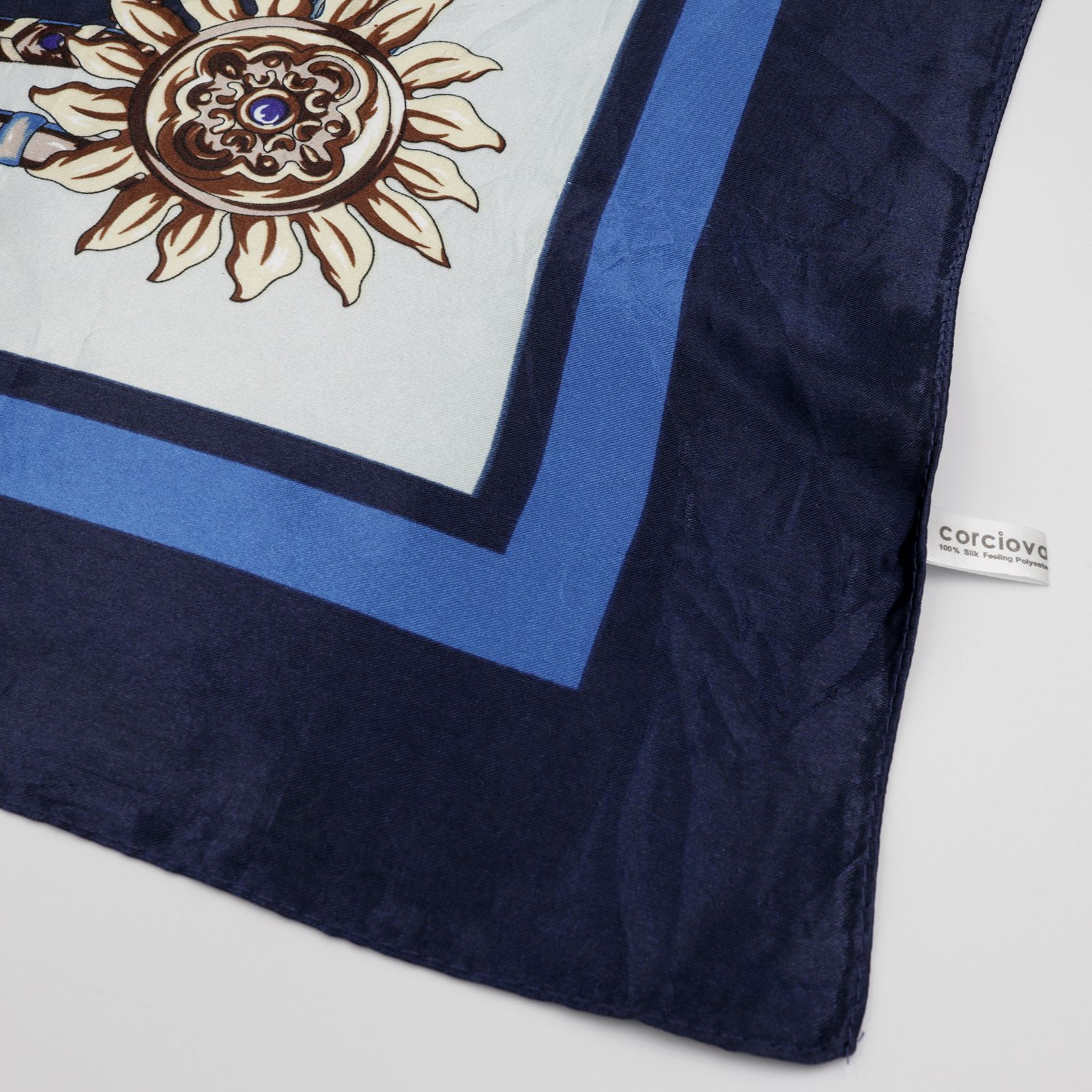 「ブライドルブロッサム」ヴィンテージスカーフ ヨーロッパ