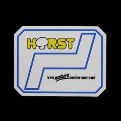 「HORST」ヴィンテージステッカー ヨーロッパ