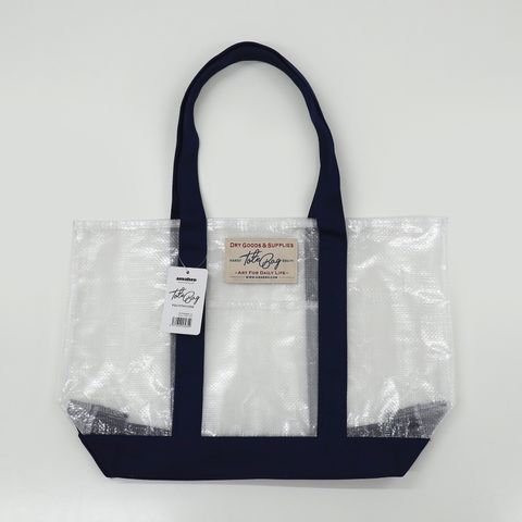 「PE TOTE BAG S」ネイビー